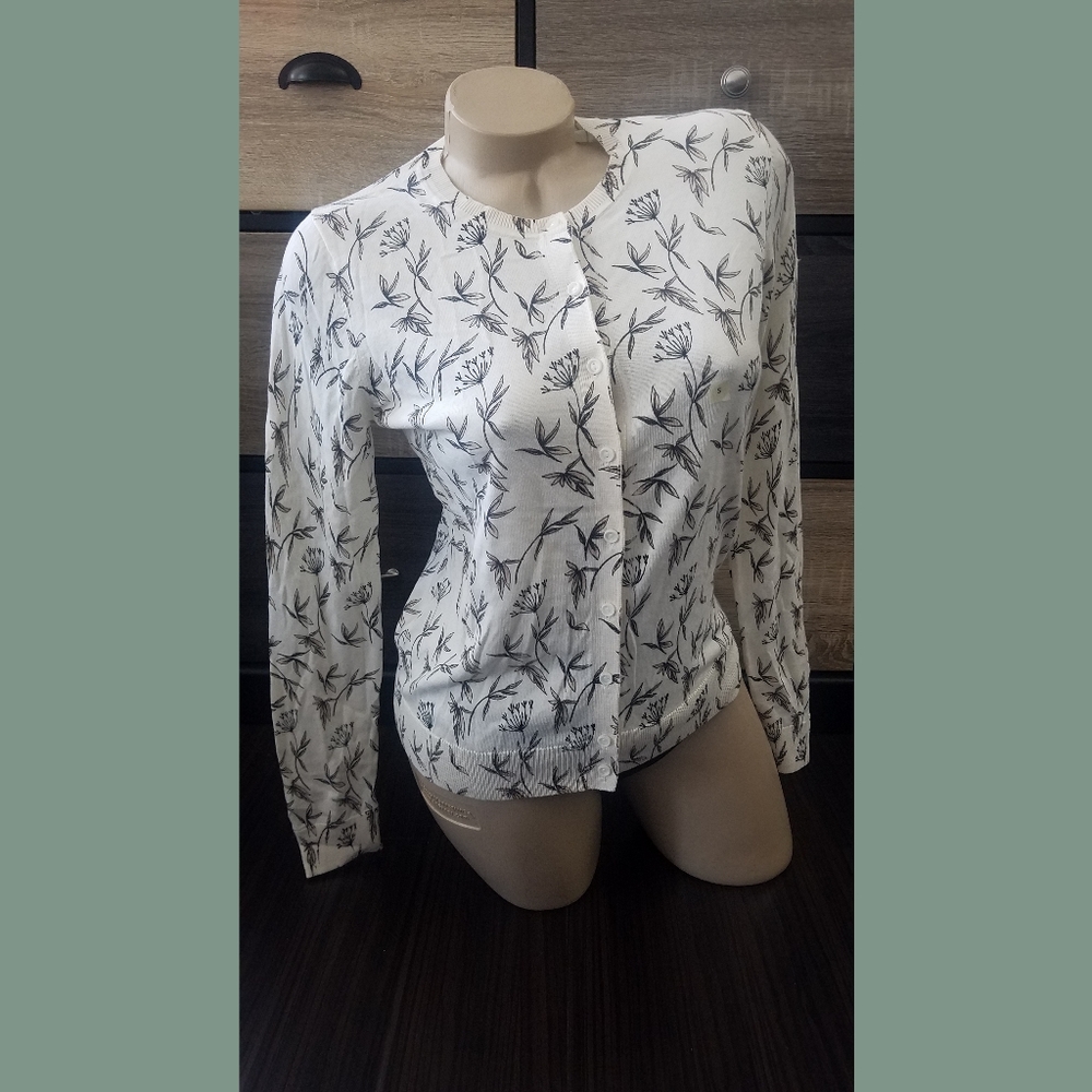 LOFT Long Sleeve Cardigan Knit